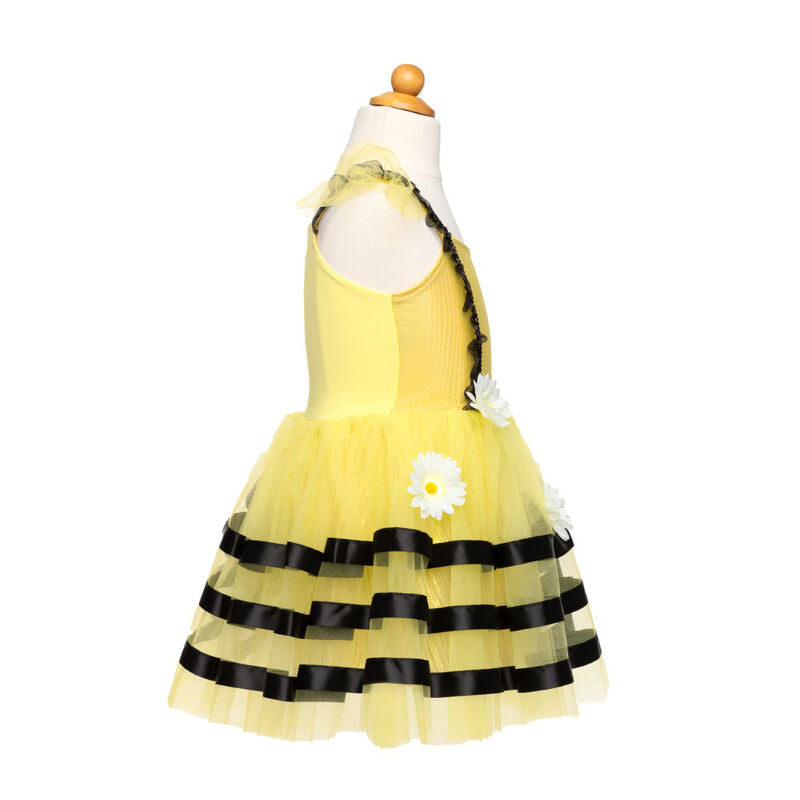 Great Pretenders - Bumble Bee Dress & Headband Size 3-4