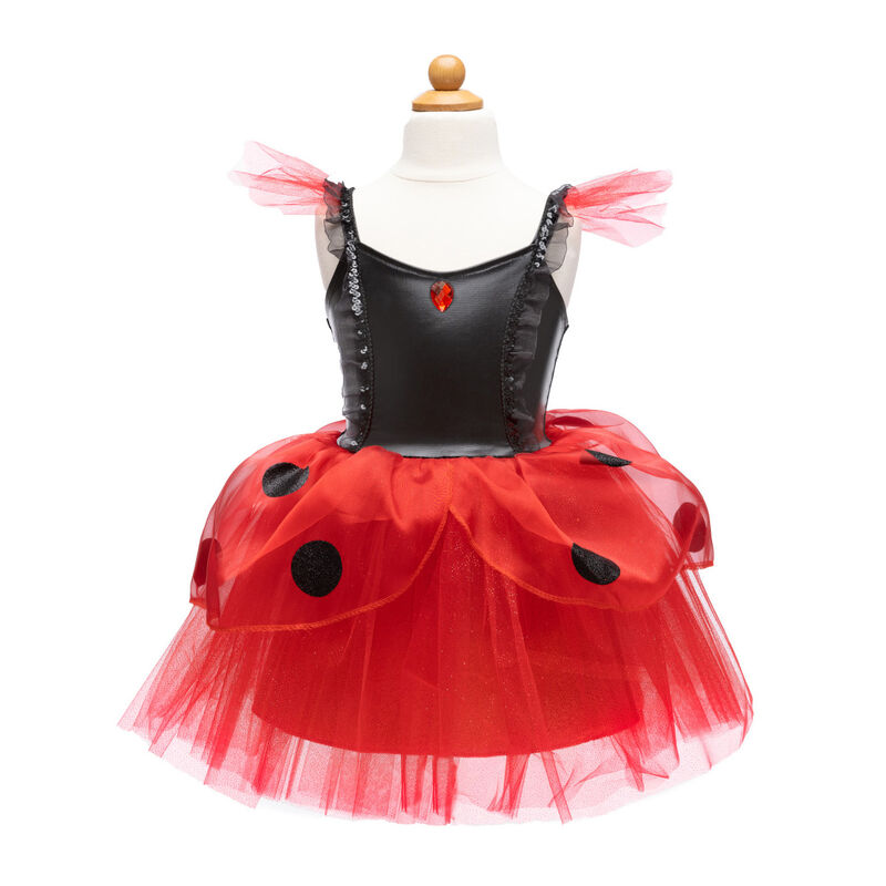 Great Pretenders - Lady Bug Dress & Headband Size 3-4