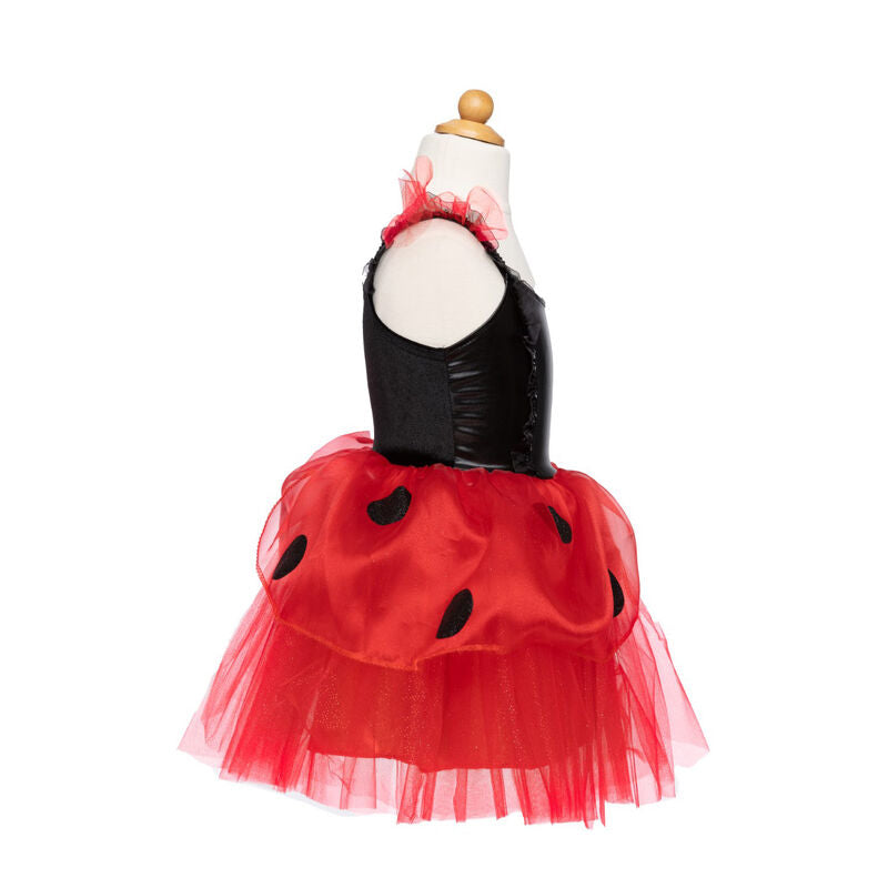 Great Pretenders - Lady Bug Dress & Headband Size 3-4