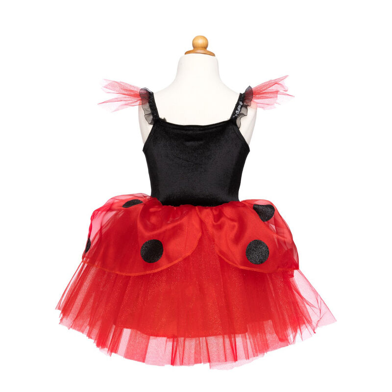 Great Pretenders - Lady Bug Dress & Headband Size 3-4