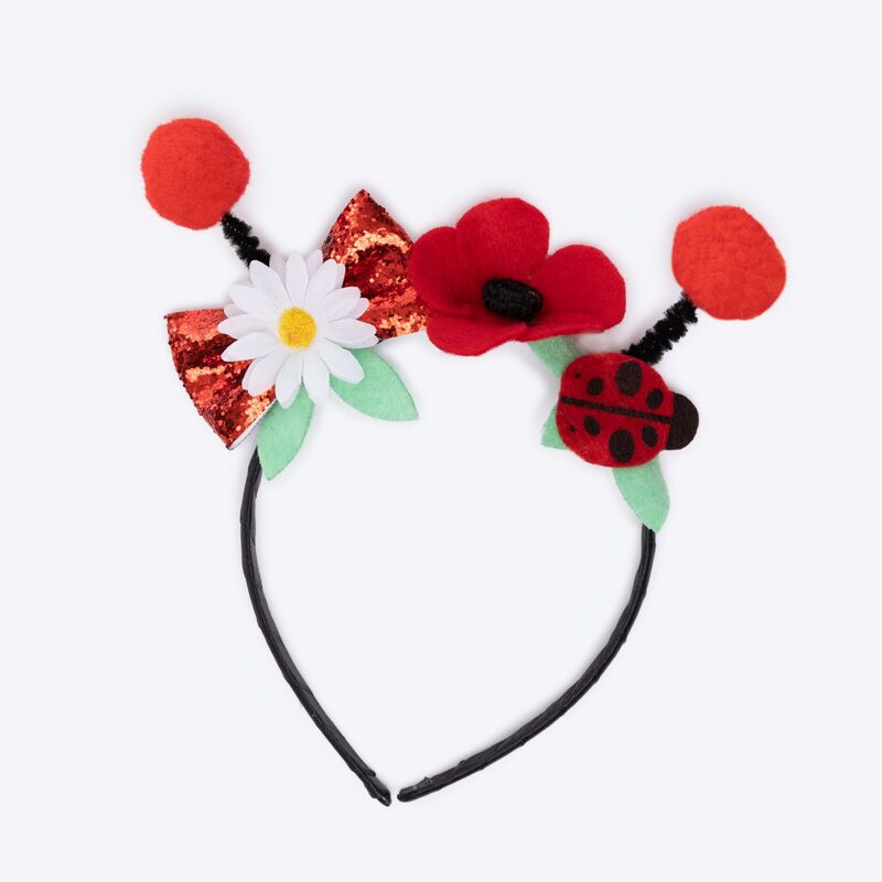Great Pretenders - Lady Bug Dress & Headband Size 3-4
