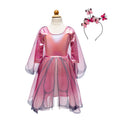 Great Pretenders - Pink Butterfly Twirl Dress with Wings Size 5-6