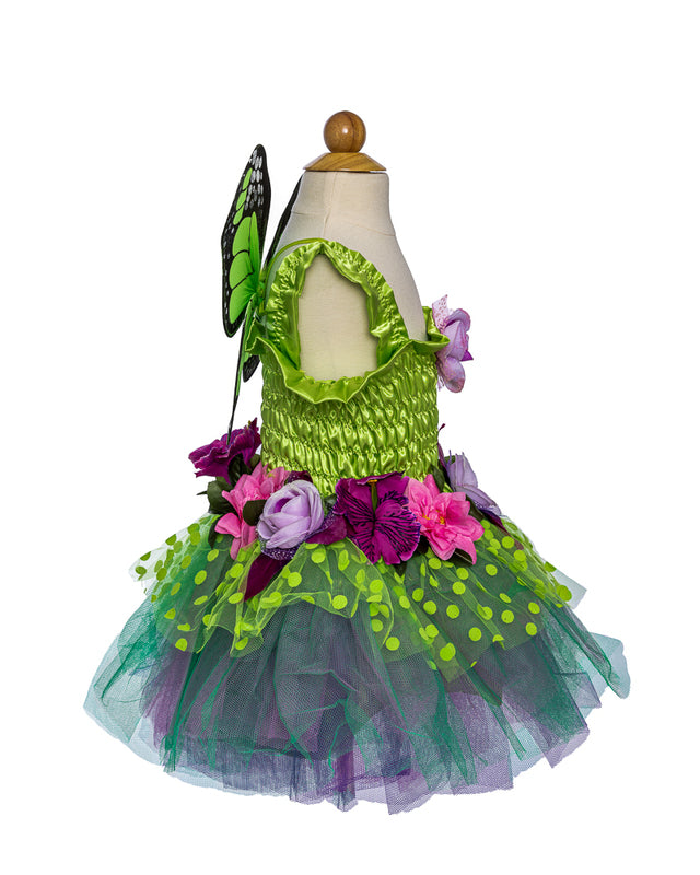 Great Pretenders - Fairy Blooms Deluxe Green Dress Size 5-6