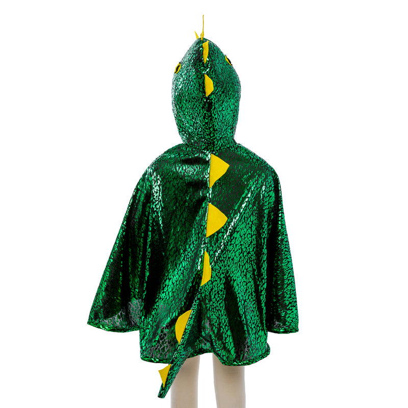 Great Pretenders - Metallic Green Dragon Cape 2-3