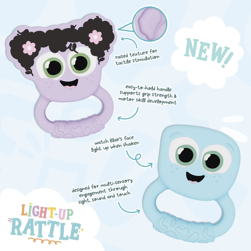 Jellystone - Glo pals Light Up Rattle Lumi