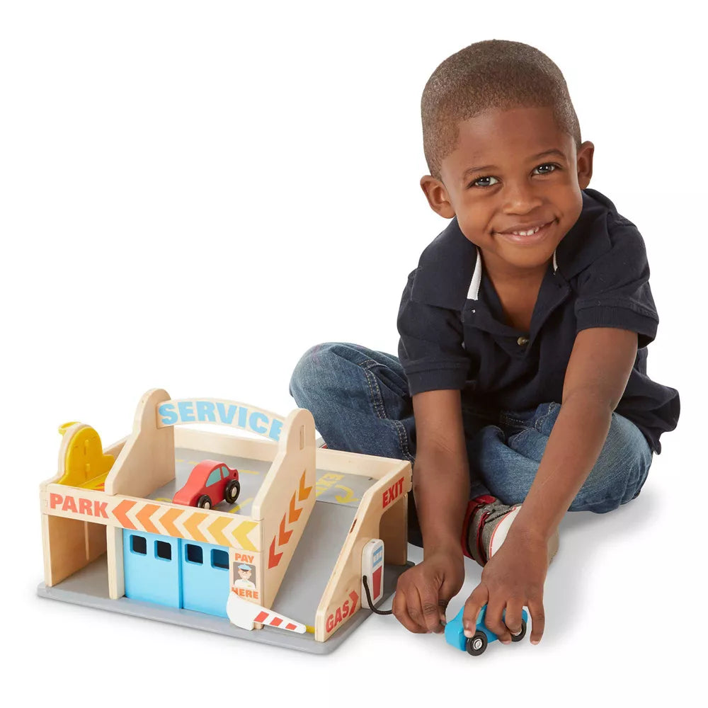 Melissa & Doug - Service Station Parking Garage