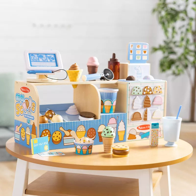 Melissa & Doug - Cool Scoops Ice Creamery