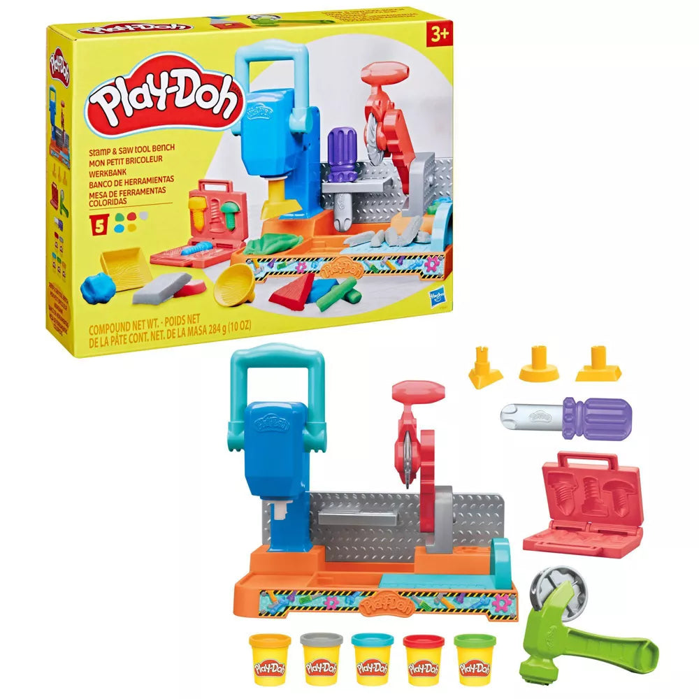 Play Doh - Stamp & Saw Tool bench