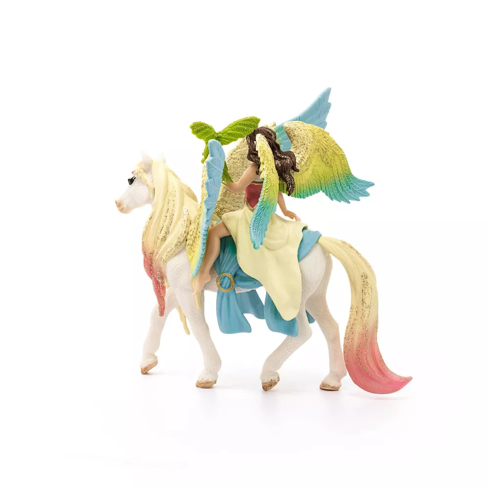 Schleich - Fairy Surah With Glitter Pegasus