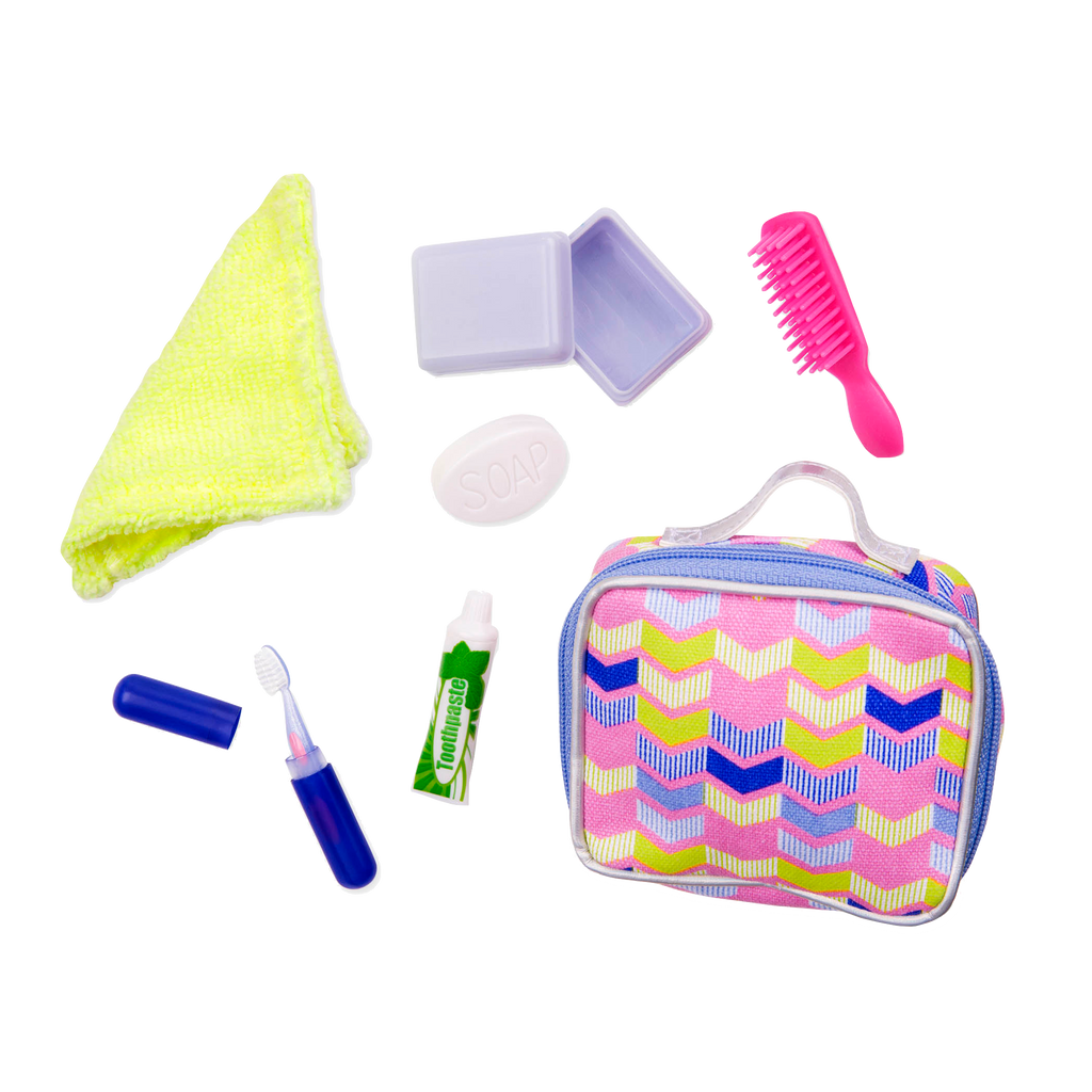 Sleepover toiletry bag playset