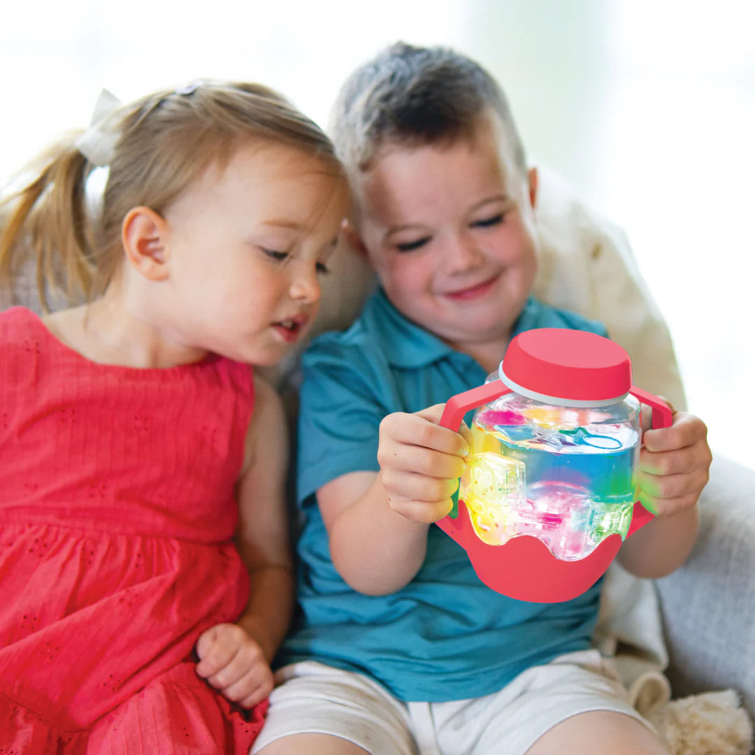 Jellystone - Glo Pals Sensory Play Jar Blue
