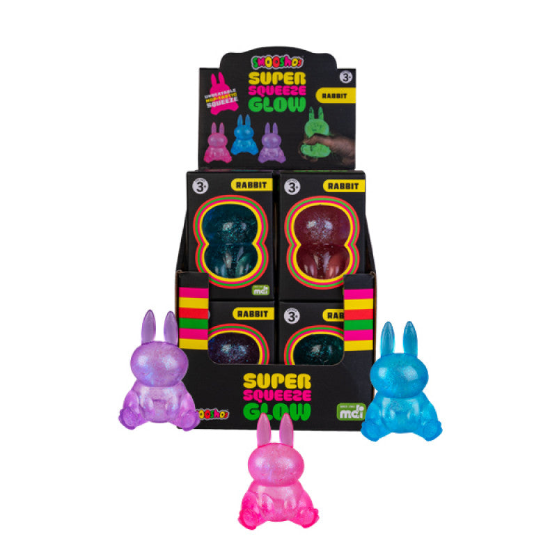 Smooshos - Super Squeeze Glow - Rabbit