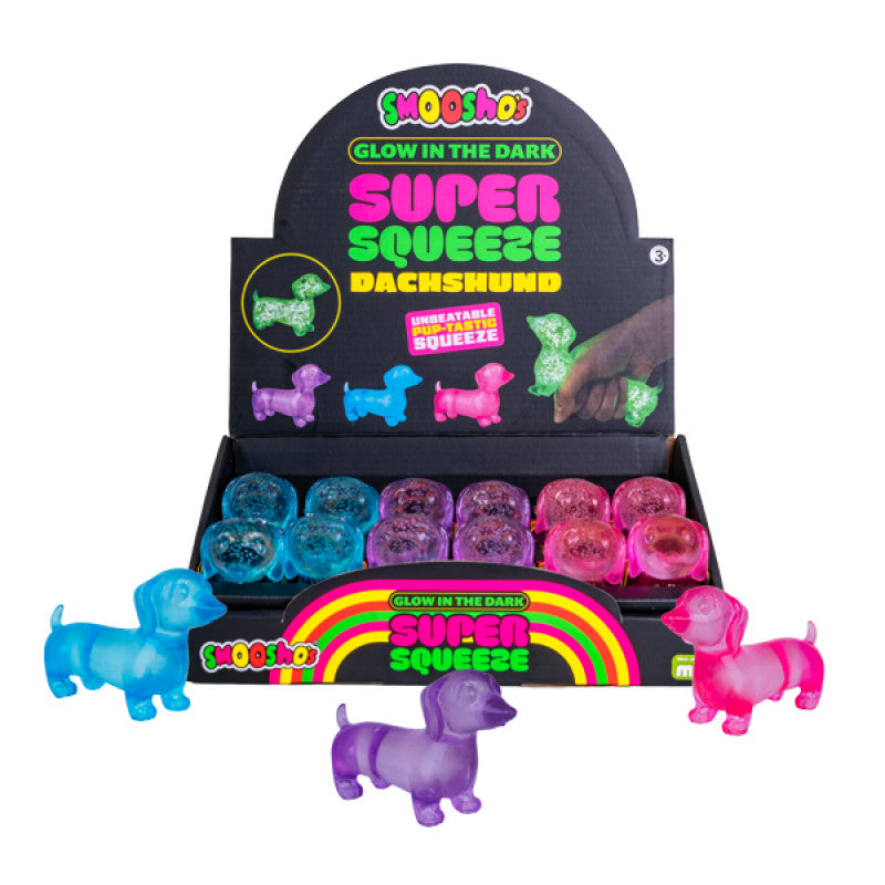 Smooshos - Super Squeeze Glow - Dachshund
