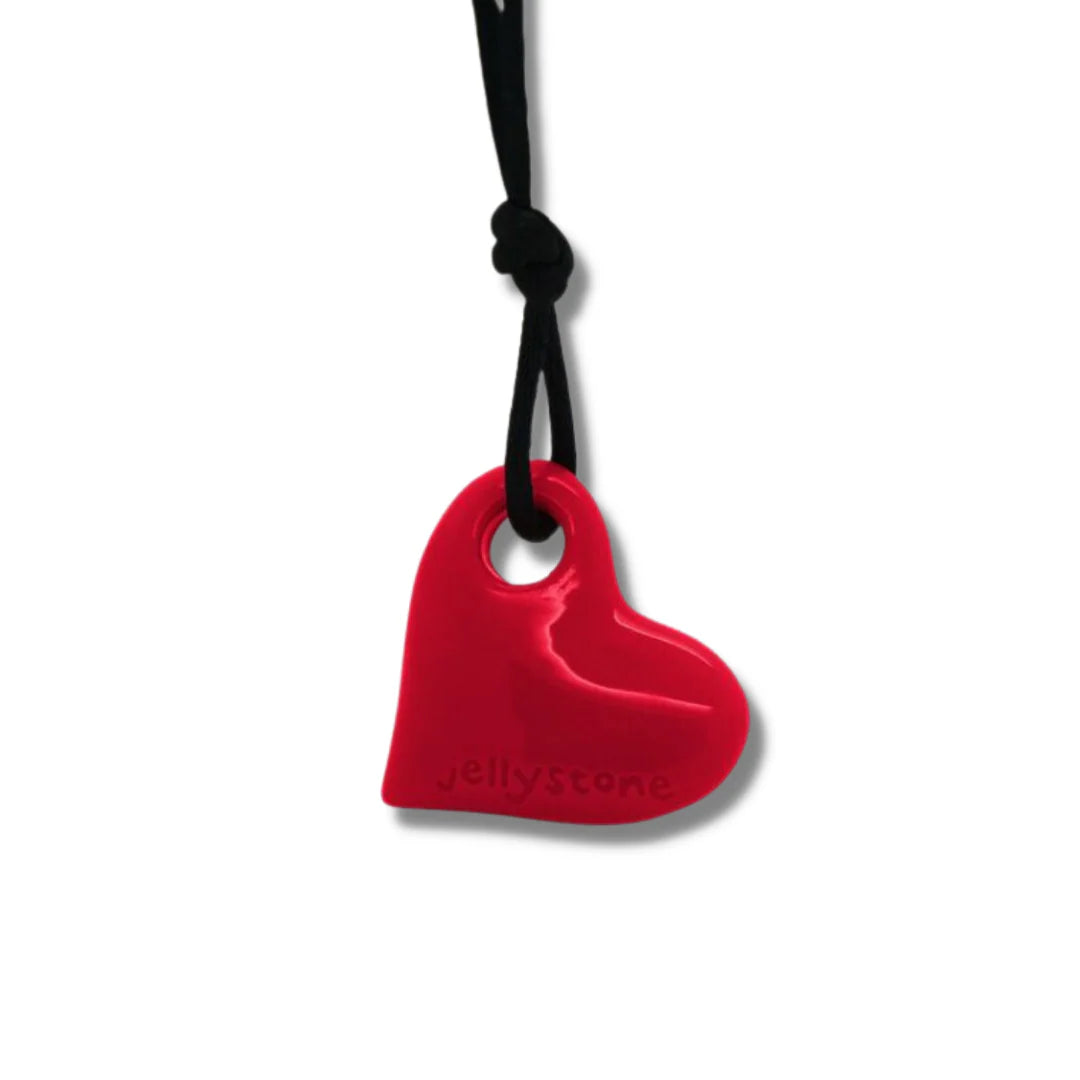 Jellystone - Heart Pendant watermelon Pink