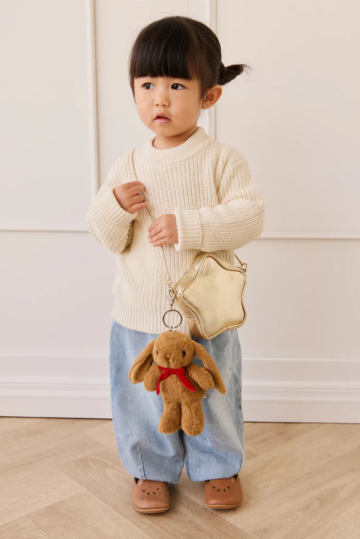 Snuggle Bunnies - Penelope Keyring Toffee