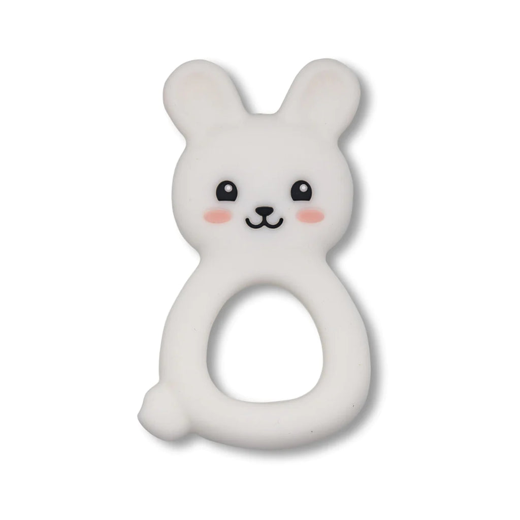 Jellystone - Bunny Teether - White