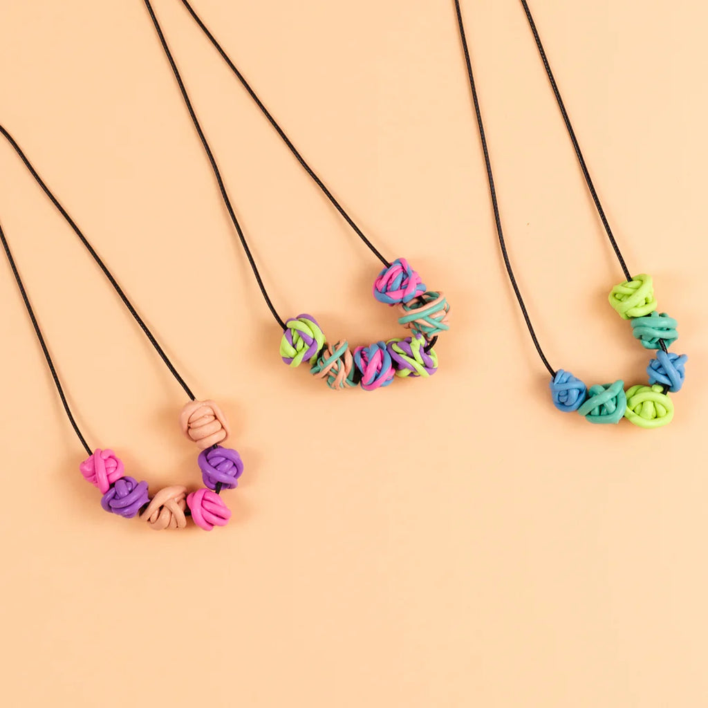 Tiger Tribe - Jewellery Design Kit Twisty Beads Necklaces
