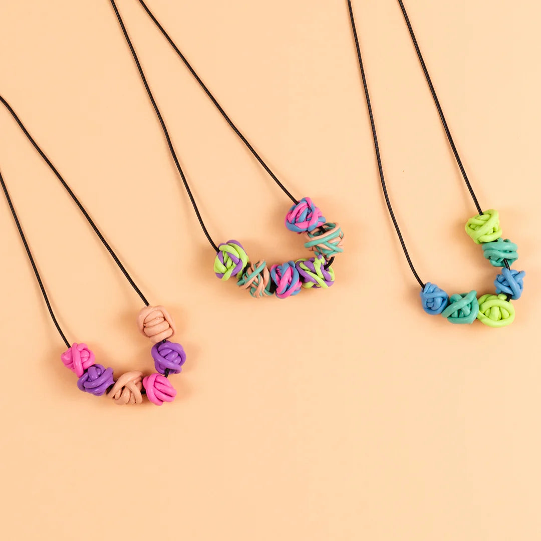 Tiger Tribe - Jewellery Design Kit Twisty Beads Necklaces