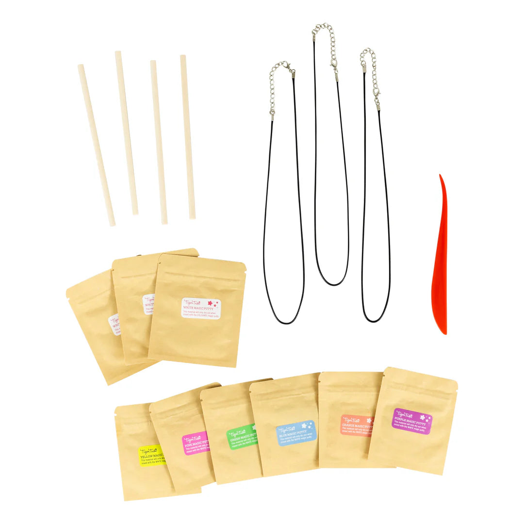 Tiger Tribe - Jewellery Design Kit Twisty Beads Necklaces