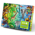 Crocodile Creek - Puzzle Holographic 100pcs - Jungle Paradise