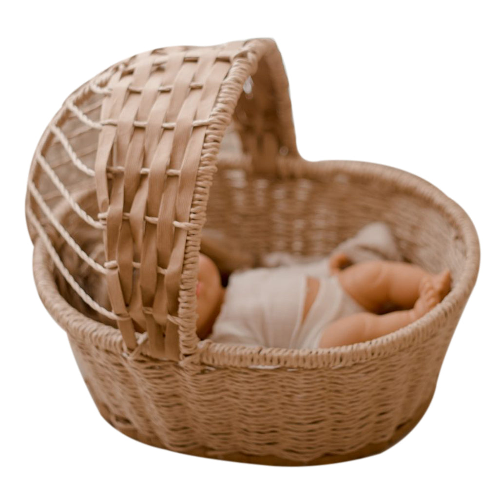Q Toys - Jute Doll Basket