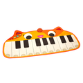 Cat floor piano.