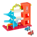 Car garage playset.