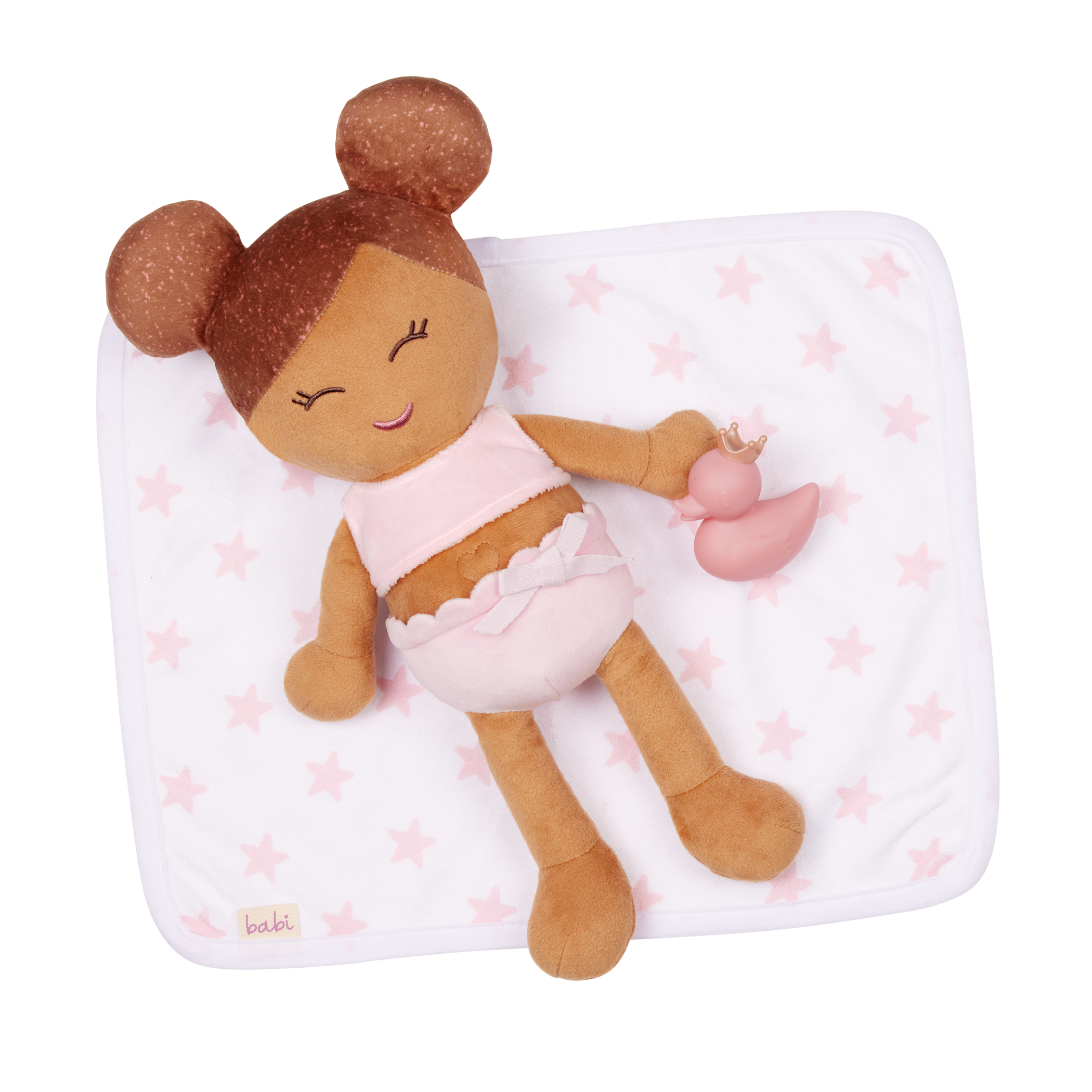 LullaBaby Plush Bath Doll & Accessories