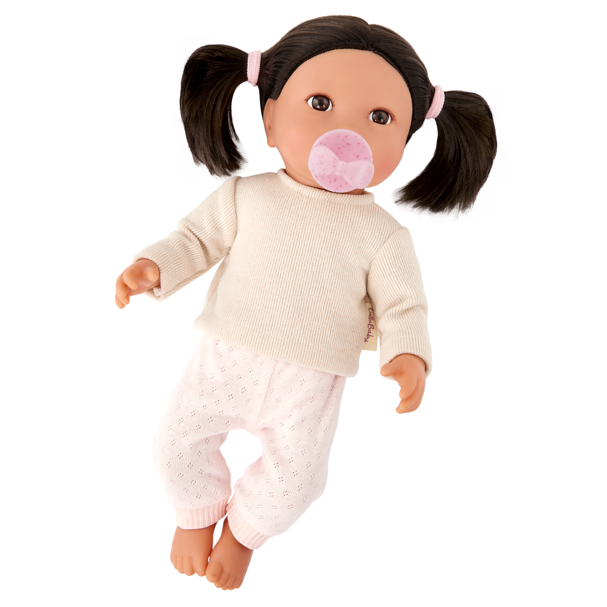 LullaBaby Doll & Pink Pacifier