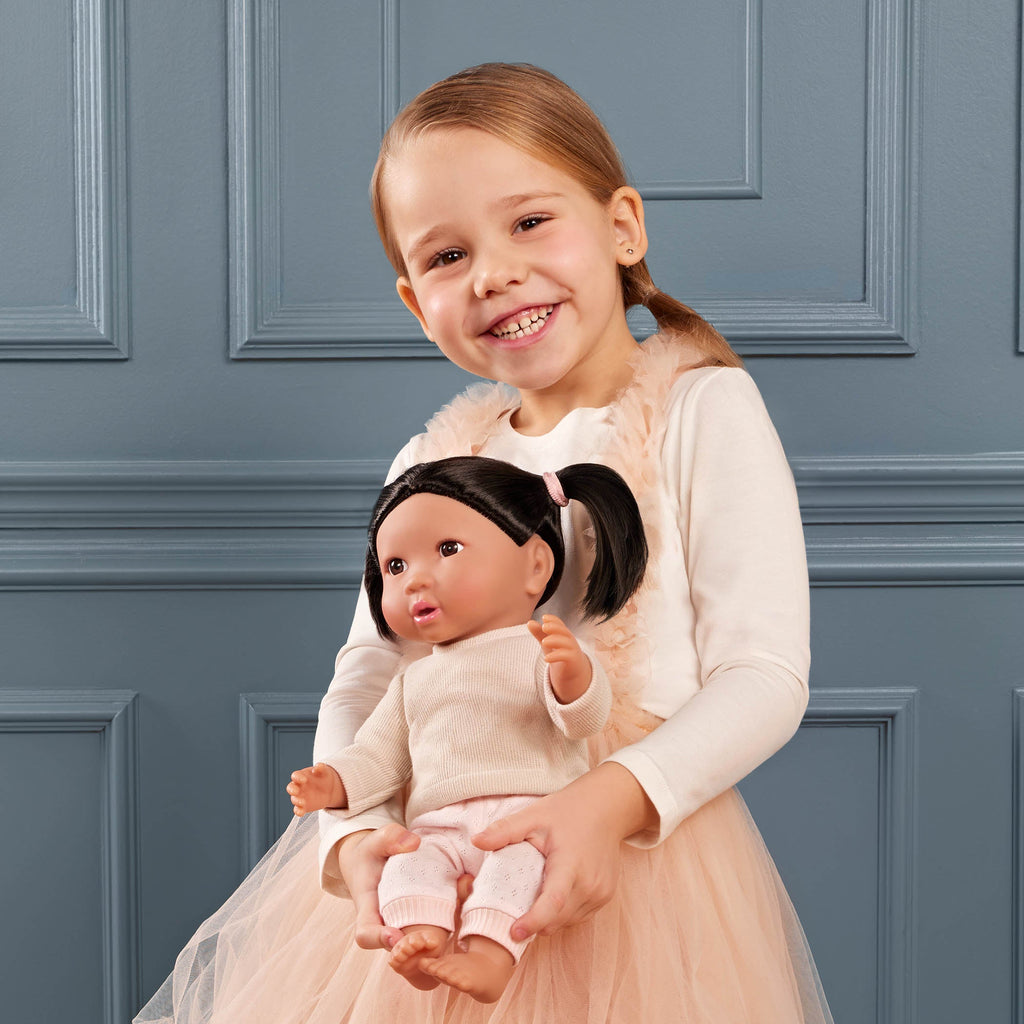 LullaBaby Doll & Pink Pacifier