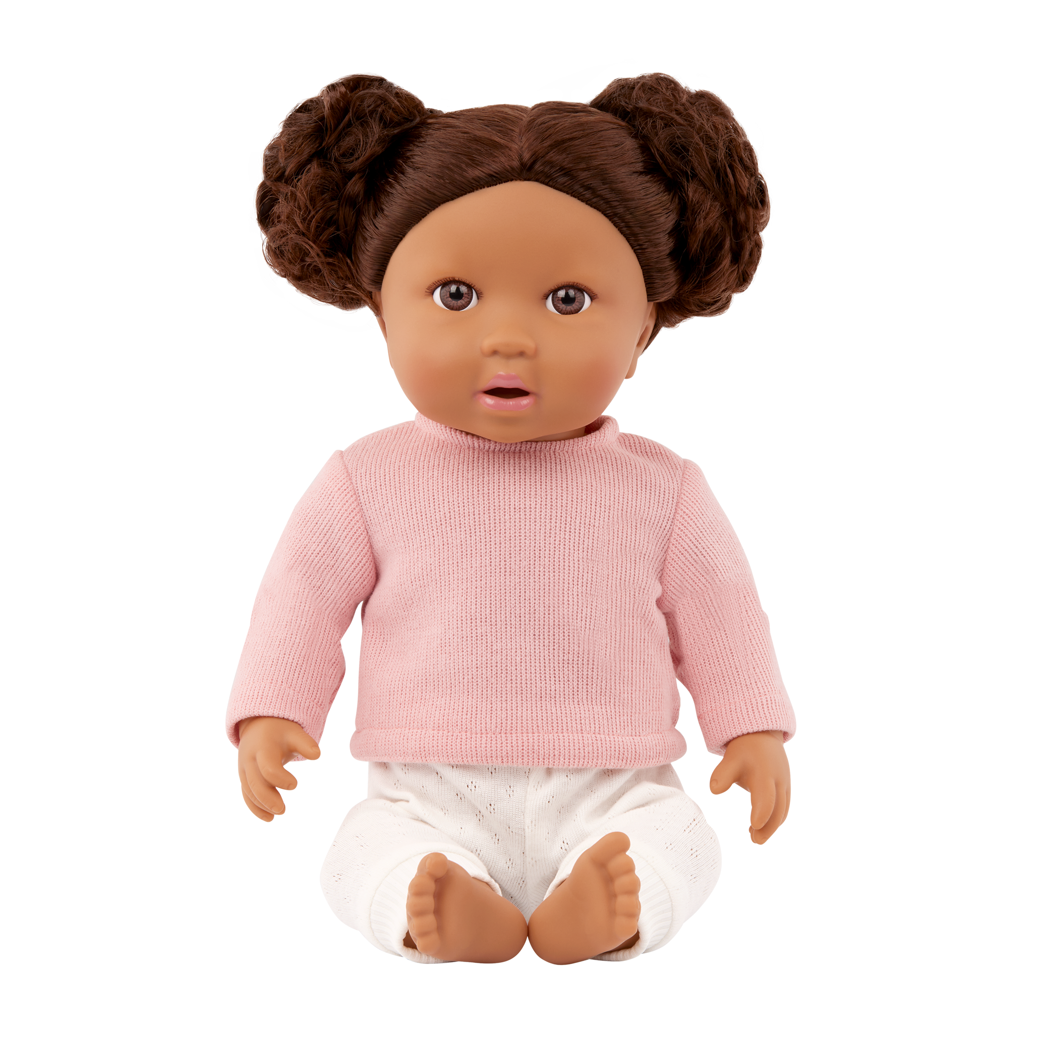 LullaBaby Doll & Pink Pacifier