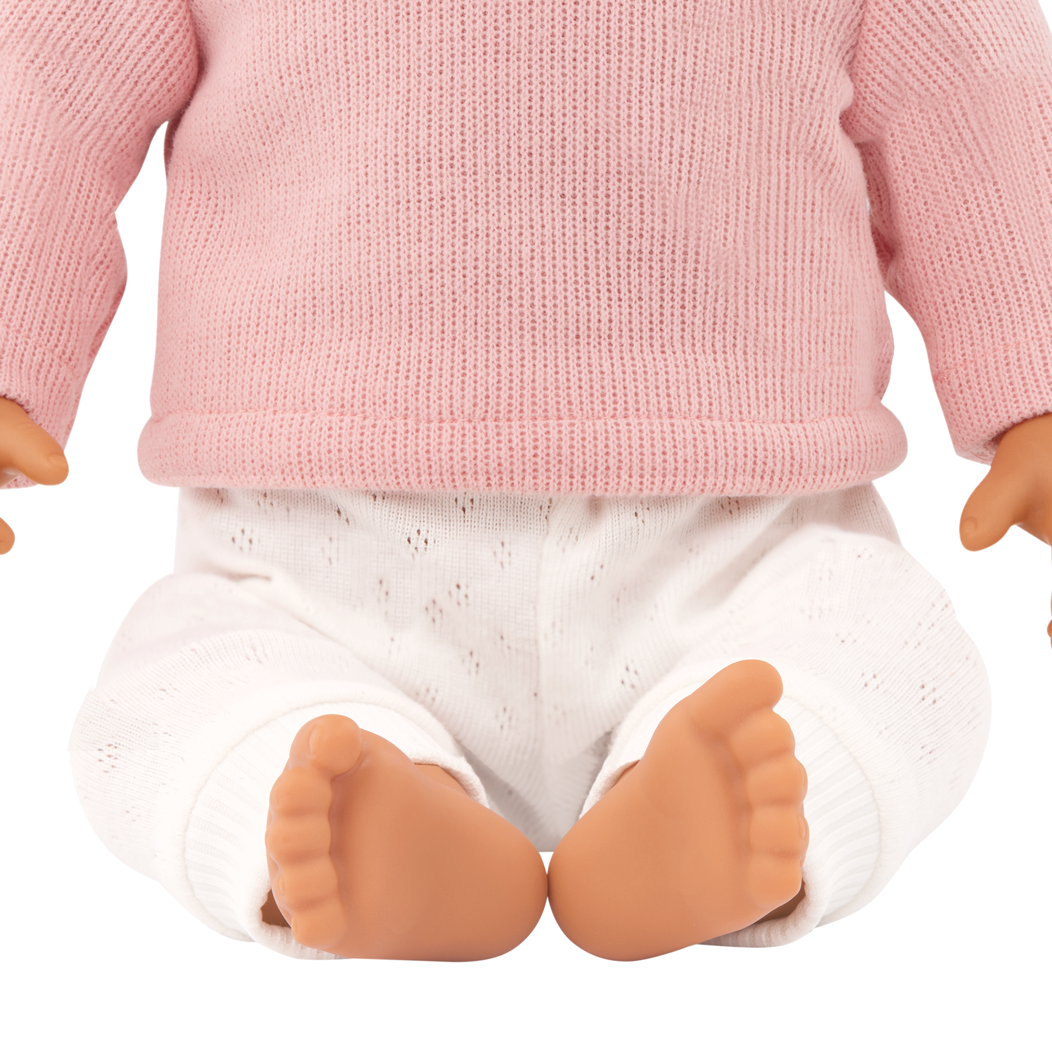 LullaBaby Doll & Pink Pacifier