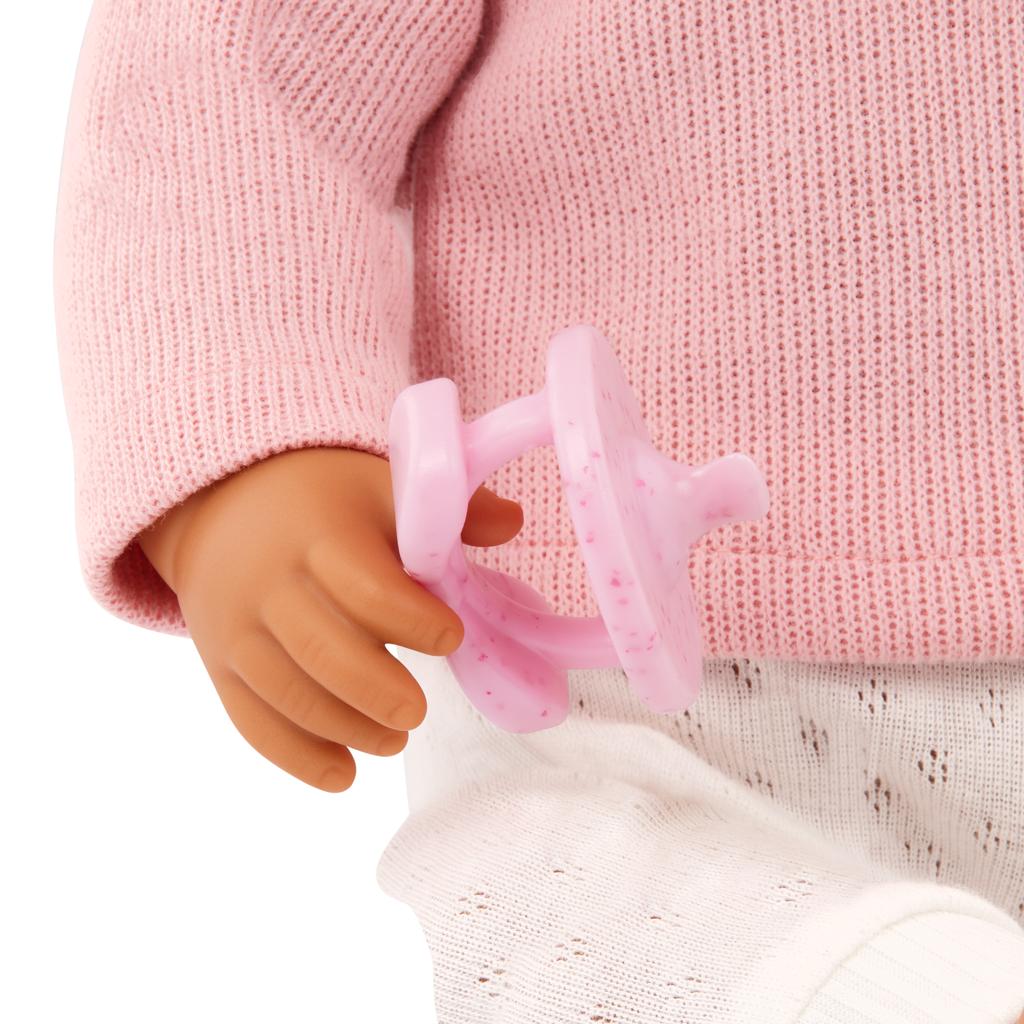 LullaBaby Doll & Pink Pacifier