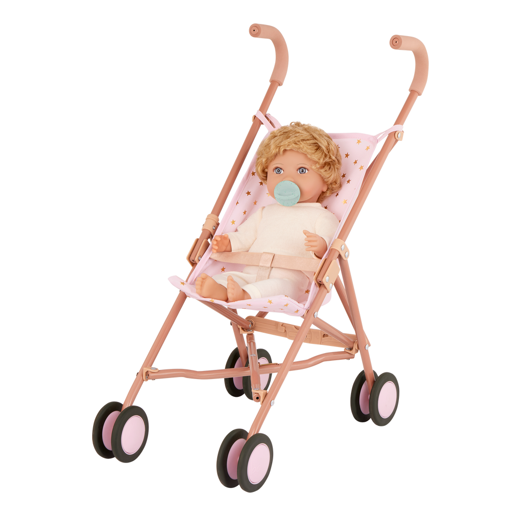 LullaBaby Doll & Green Pacifier