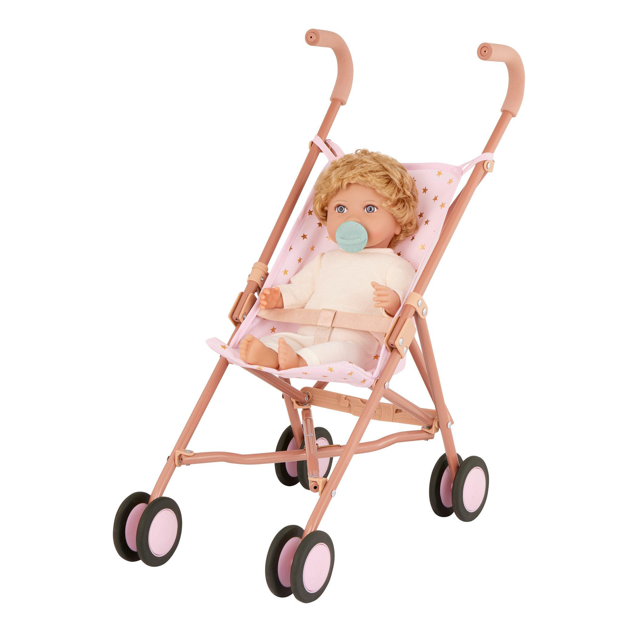 LullaBaby Doll & Green Pacifier
