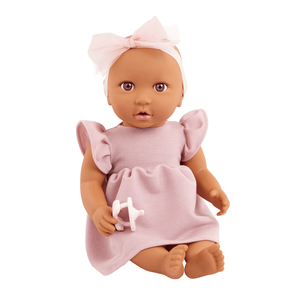 LullaBaby Doll in Pink Dress