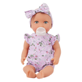 LullaBaby Doll in Floral Outfit