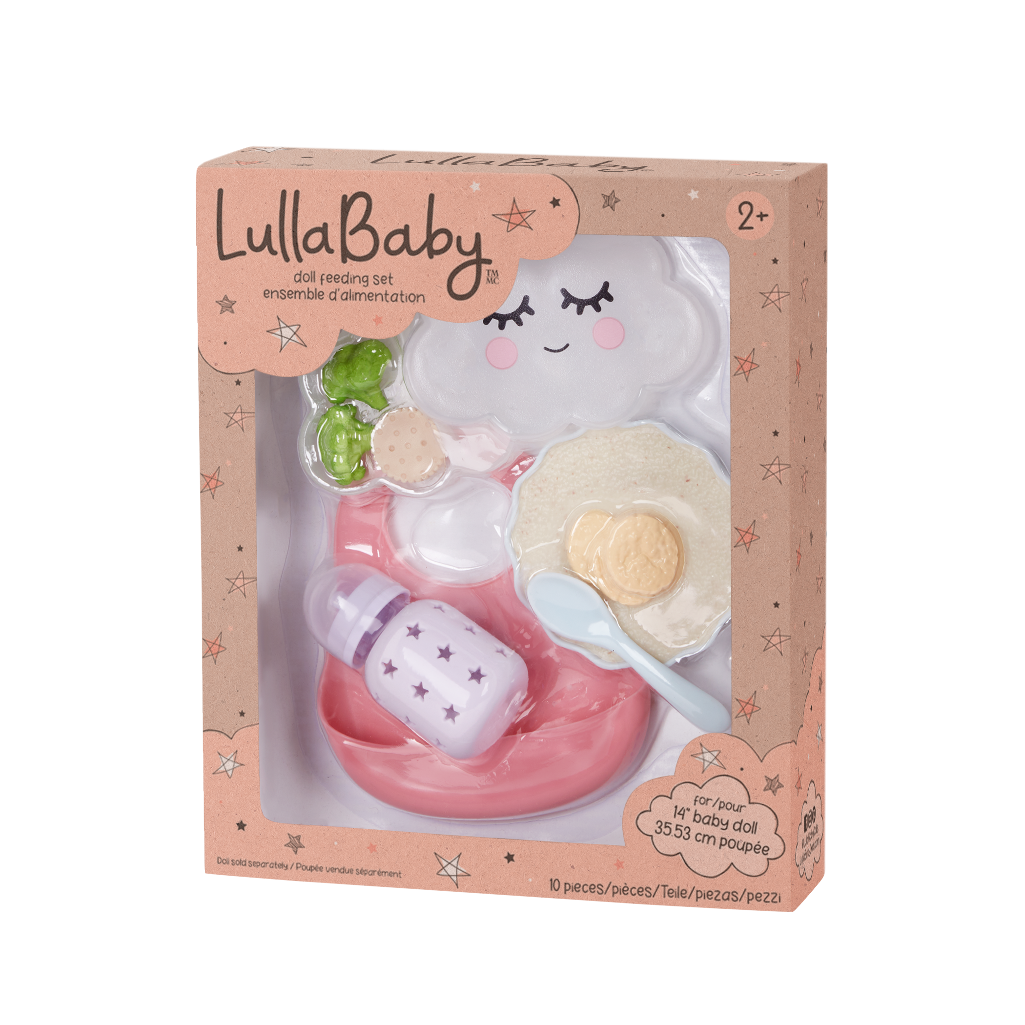 LullaBaby Doll Feeding Set