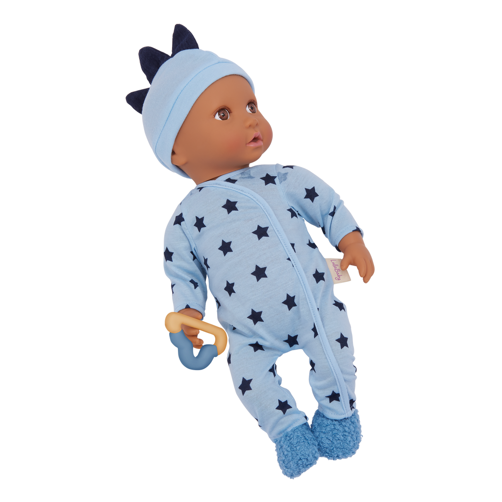 LullaBaby Boy Doll Blue Pajama Outfit
