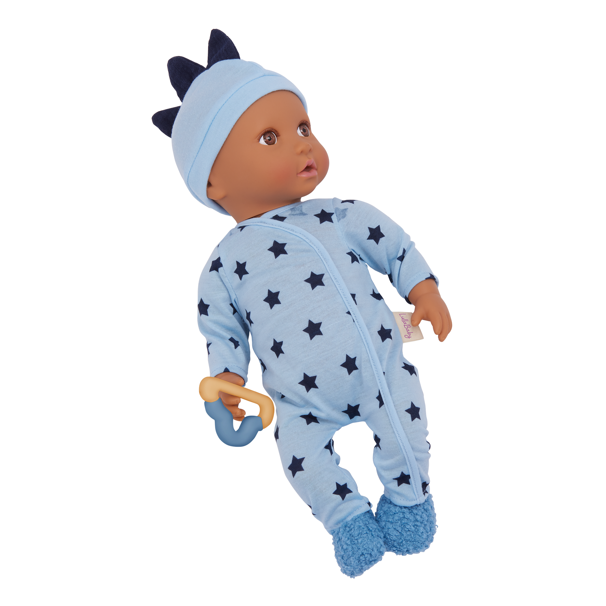 LullaBaby Boy Doll Blue Pajama Outfit
