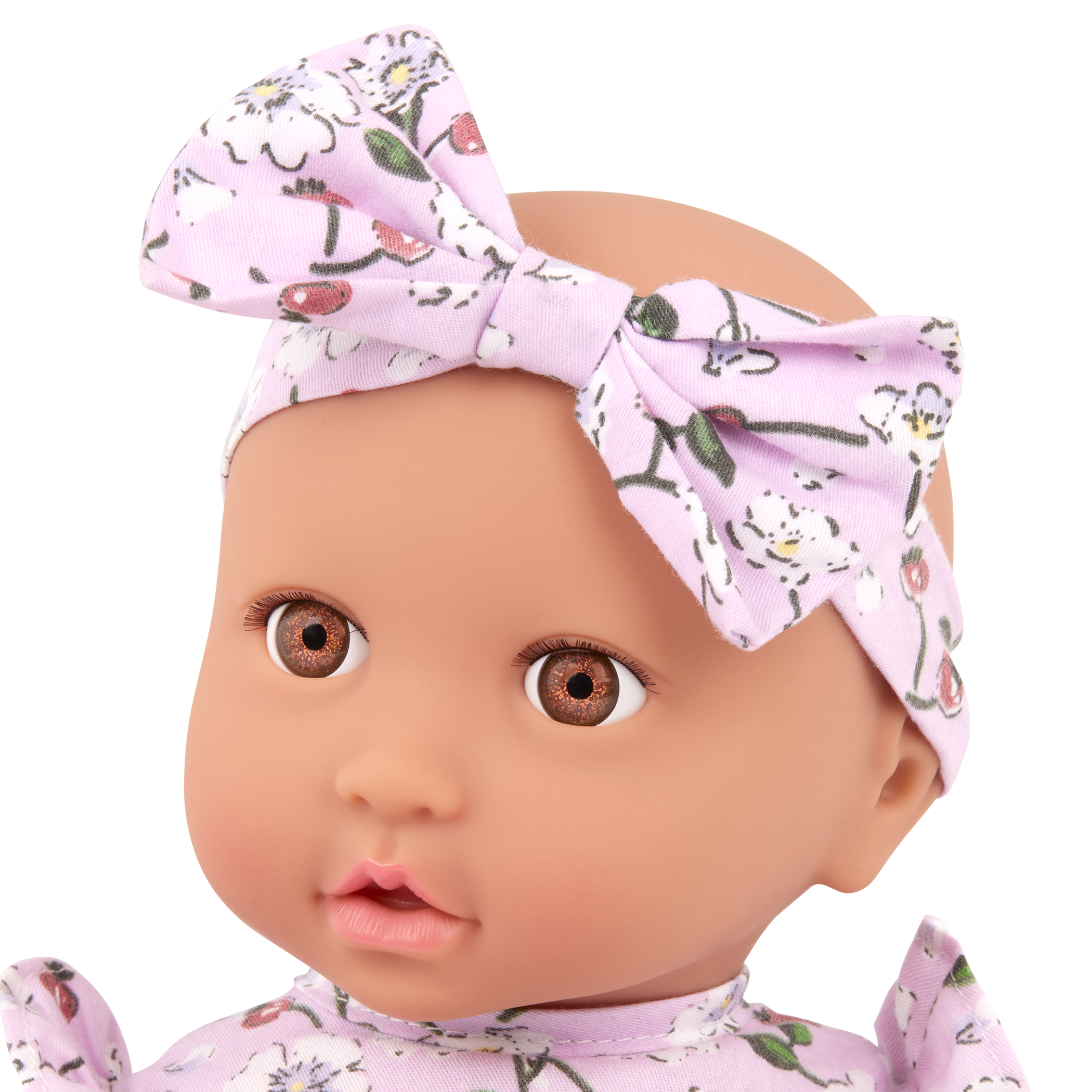 LullaBaby Doll & Plush Bassinet Set