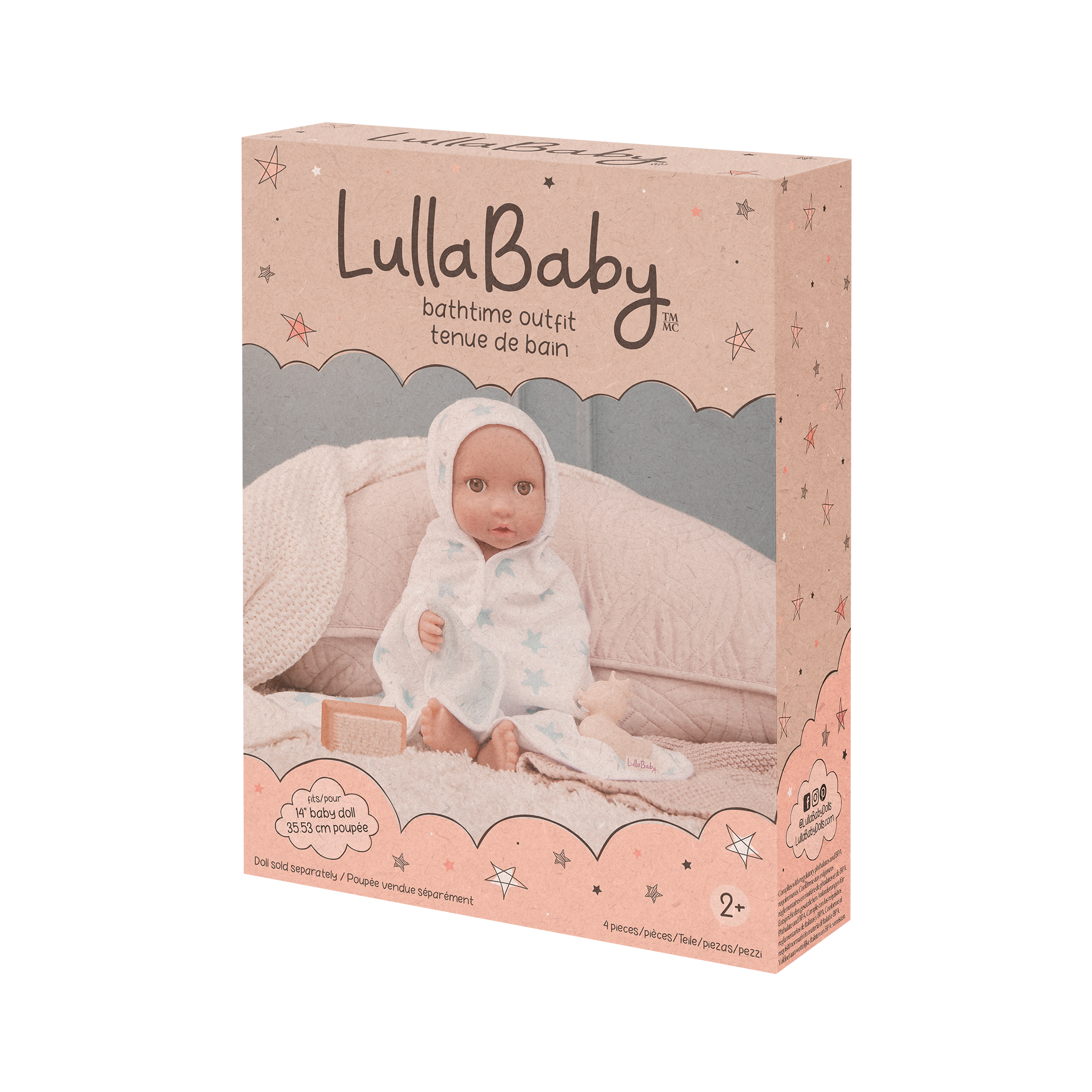 LullaBaby Doll Bathtime Accessories