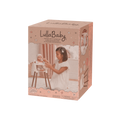 LullaBaby Doll High Chair & Feeding Set