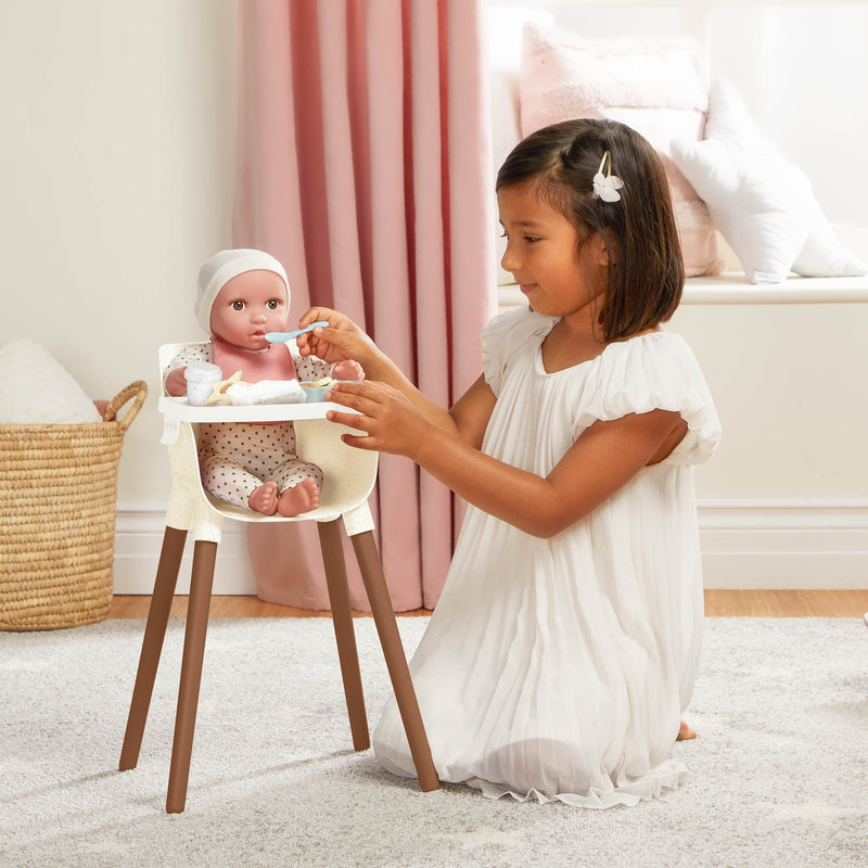 LullaBaby - Doll High Chair and Feeding Set