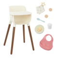 LullaBaby - Doll High Chair and Feeding Set