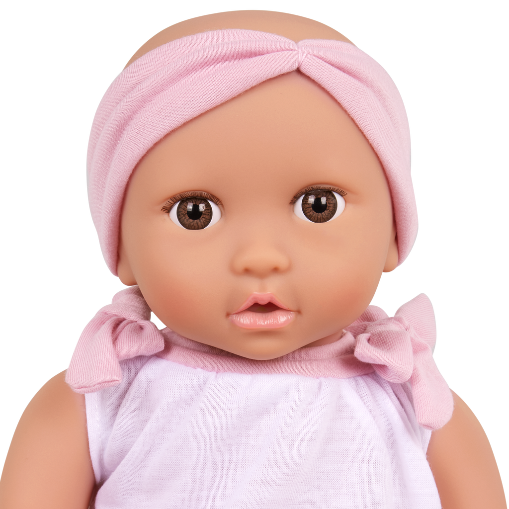 LullaBaby Doll & Double Stroller Set