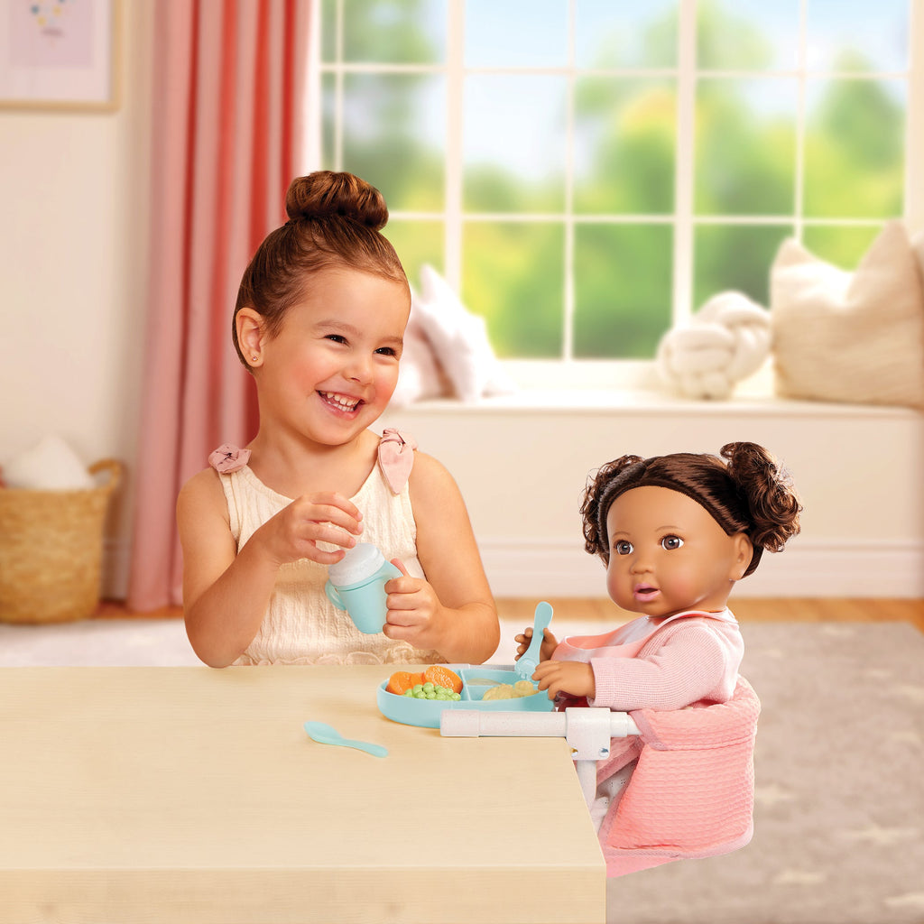 LullaBaby Clip On Table Seat and Feeding Set