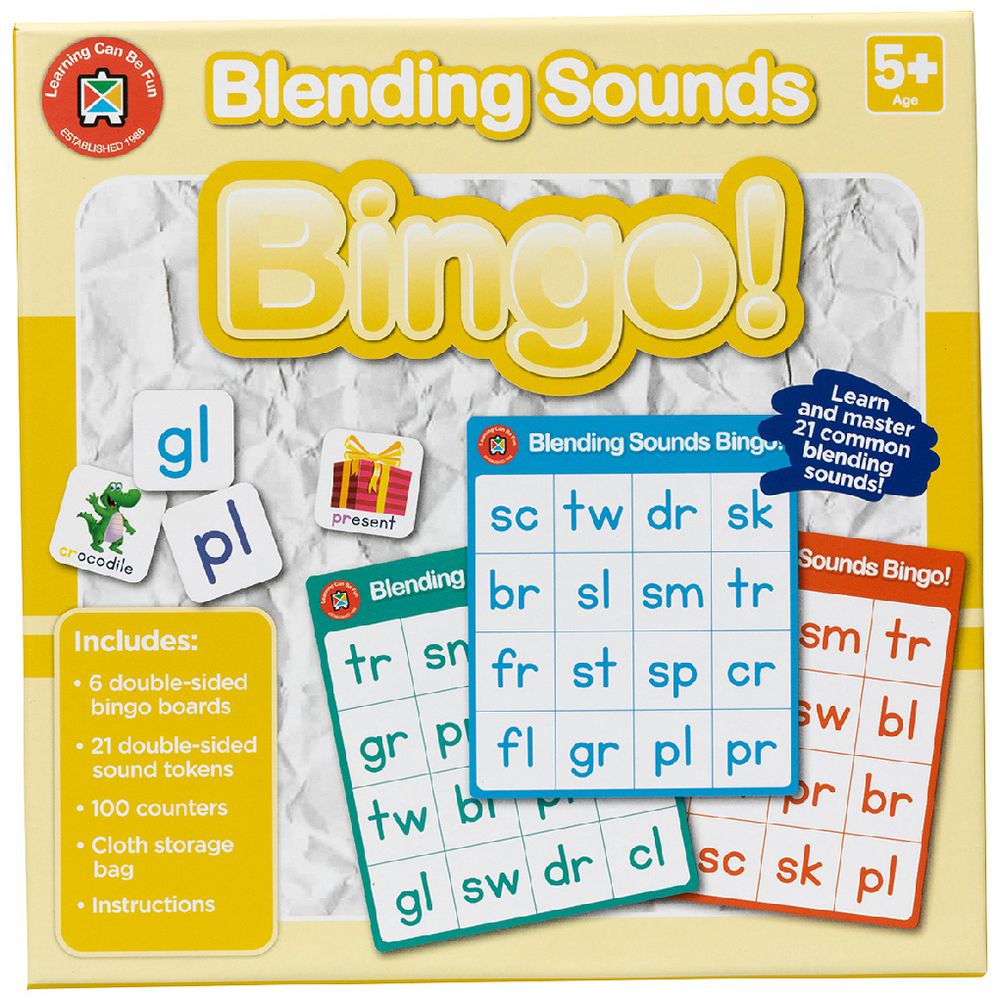 Edvantage - Blending Sounds Bingo