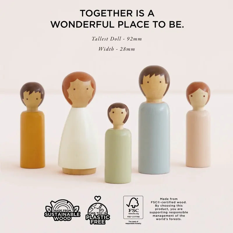 Le Toy Van - Dubois Wooden Peg Family