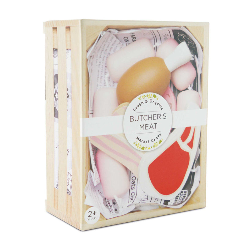 Le Toy Van - Butchers Meat Wooden Market Crate